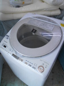 シャープ製　9キロ　洗濯乾燥機を買取致しました。